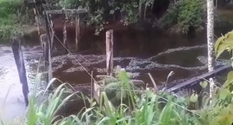 sem-acesso-por-falta-de-ponte,-moradores-do-mocoto-do-imbe-ficam-ilhados-apos-chuvas-e-denunciam-descaso-da-prefeitura-de-campos