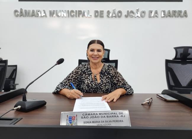 presidente-da-camara-de-vereadores-de-sjb-sonia​-pereira​-no-retorno-do-jornal-a-voz-de-campos