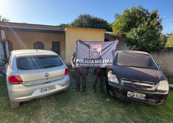 PM recupera Gol roubado durante assalto à mão armada em SFI