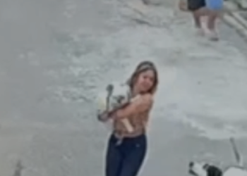 Cão persegue e ataca mulher em rua de Campos