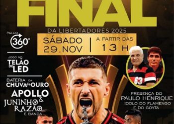 Torcida do Flamengo anuncia maior Fun Fest da história de Campos para final da Libertadores