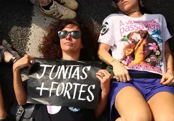 Basta ao Feminicídio é o grito do Levante de Mulheres em São Paulo