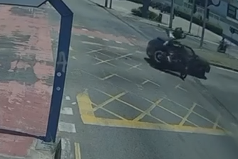 Acidente envolvendo moto e carro deixa homem ferido em Campos