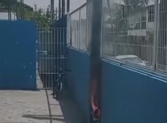 Princípio de incêndio atinge escola municipal em Campos