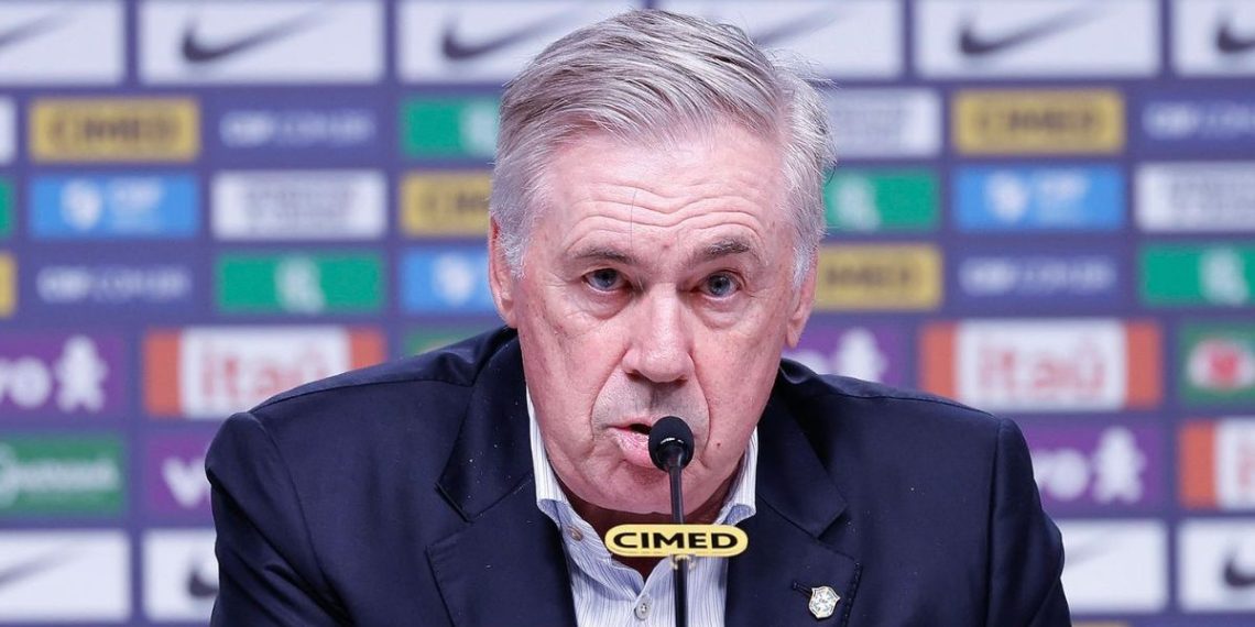 Ancelotti analisa grupo do Brasil na Copa do Mundo 2026: “Difícil”
