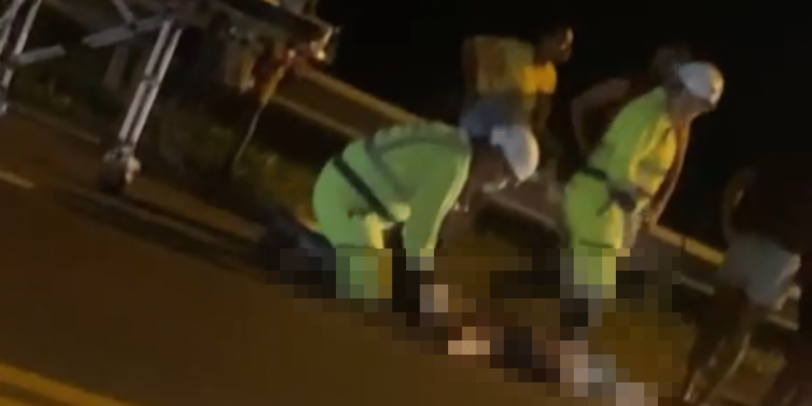 Adolescente morre após ser atropelada por van na BR-101 em Campos