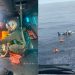Helicóptero com oito pessoas a bordo faz pouso de emergência no mar