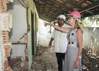 Prefeita Yara Cinthia anuncia construção de escola na localidade de Brejo Grande, em SFI