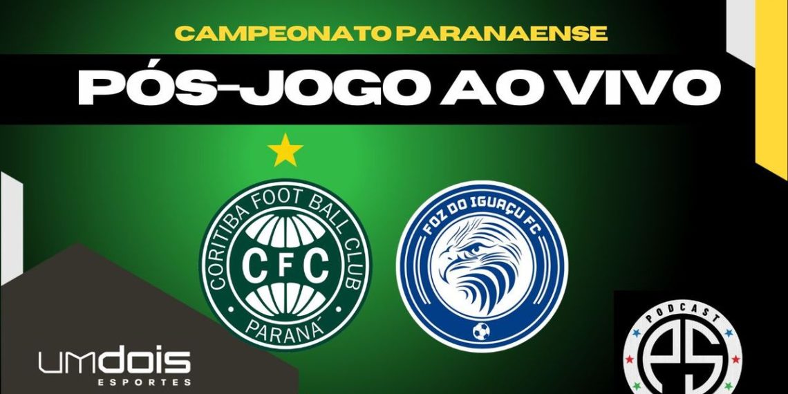 Coritiba x Foz do Iguaçu; siga o debate pós-jogo ao vivo