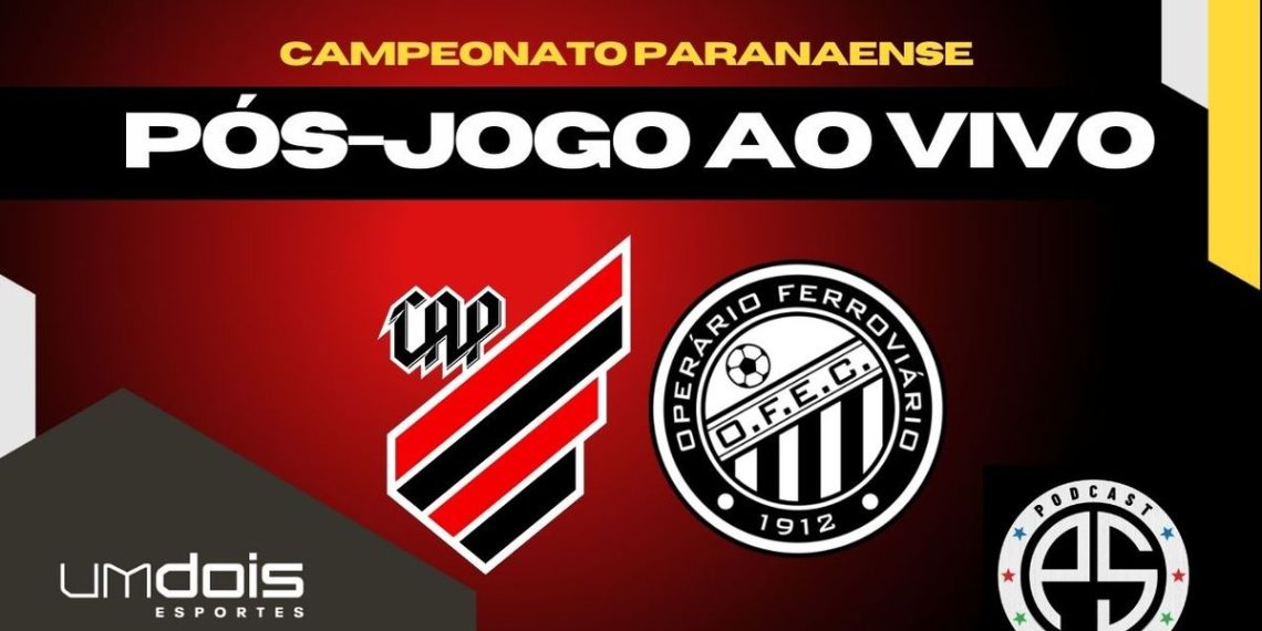 Athletico x Operário; siga o debate pós-jogo ao vivo