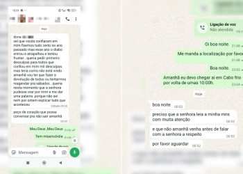 Famílias de Campos dizem ter sido vítimas de “golpe do aluguel” em Cabo Frio, com prejuízos de R$ 15 mil