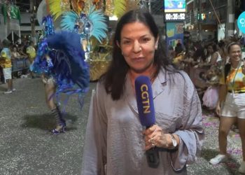 Carnaval de São João da Barra ganha destaque em TV chinesa