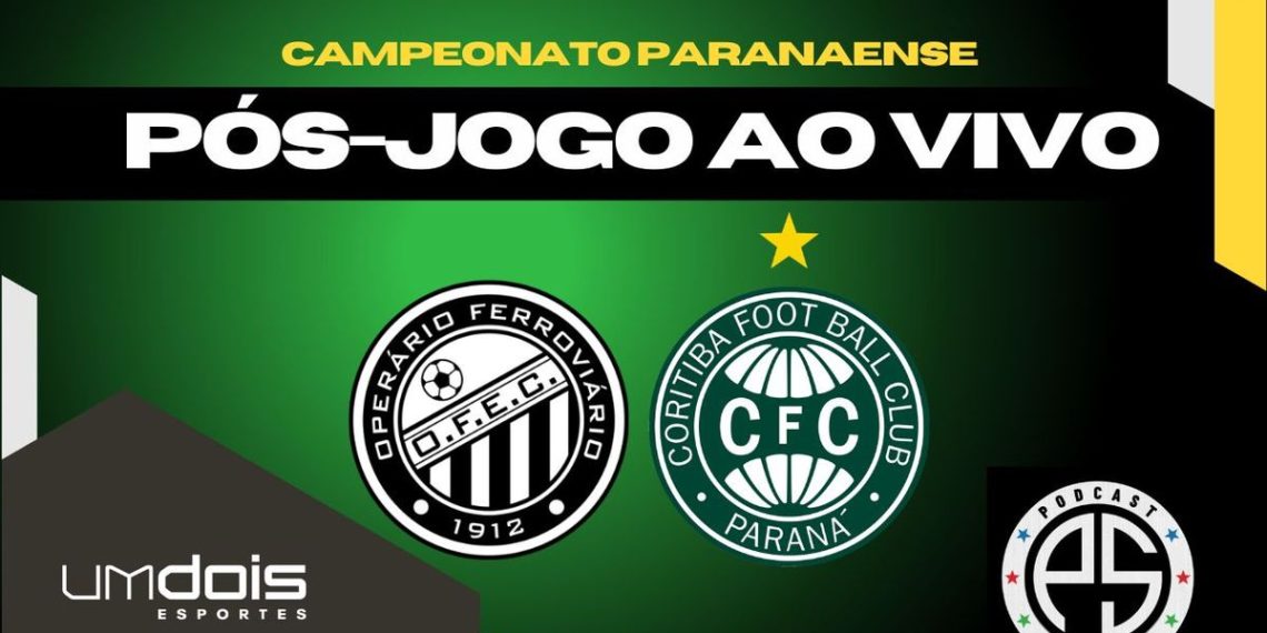 Operário x Coritiba; siga o debate pós-jogo ao vivo