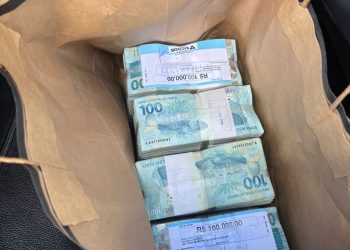 PF apreende cerca de R$ 400 mil em espécie com empresário em Campos