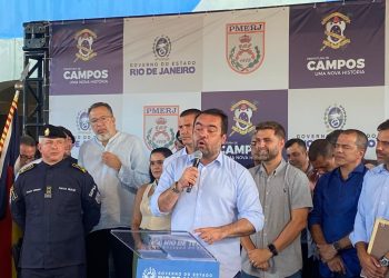 Governo do Estado anuncia local do Batalhão de Guarus e construção de escola cívico-militar em Campos