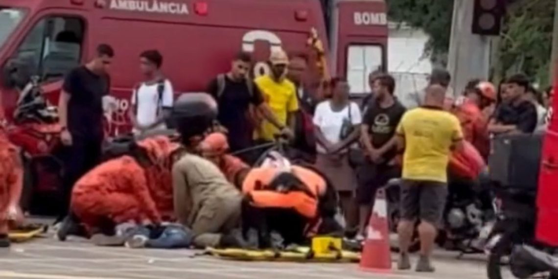 Morre no HFM jovem ciclista vítima de grave acidente na Avenida 28 de Março, em Campos