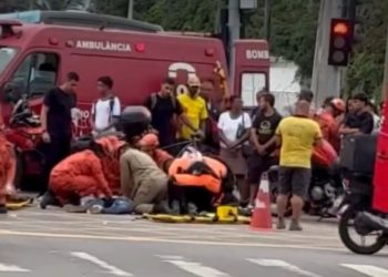 Morre no HFM jovem ciclista vítima de grave acidente na Avenida 28 de Março, em Campos