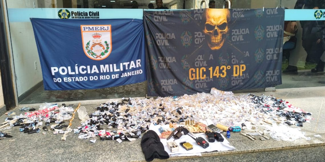 Foragido por homicídio é preso em ação policial que também detém mulher e apreende drogas em Itaperuna