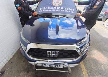 PM recupera em Campos carro com registro de roubo no Rio
