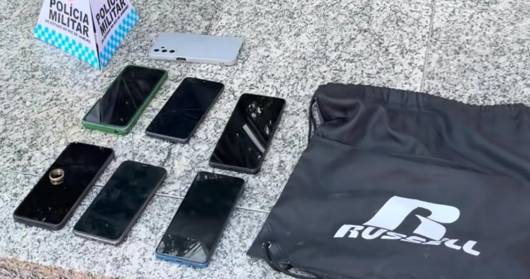 Suspeito de série de assaltos em Campos é detido; polícia recupera celulares e motos