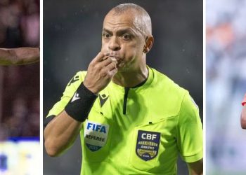 Fifa anuncia trio de árbitros brasileiros selecionados para a Copa do Mundo de 2026