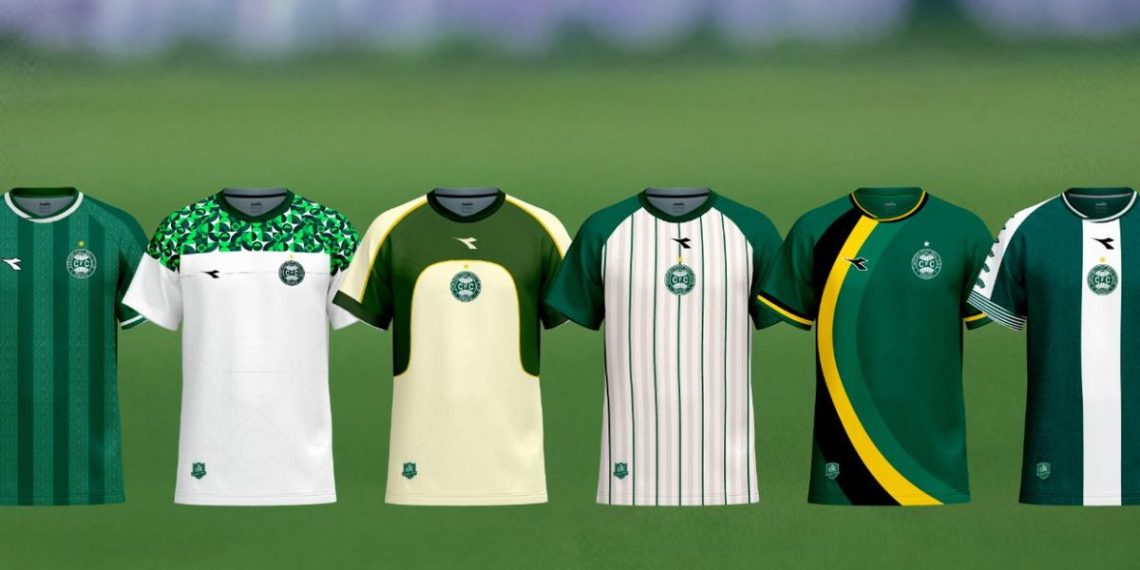 Coritiba divulga camisas finalistas do concurso Manto da Glória