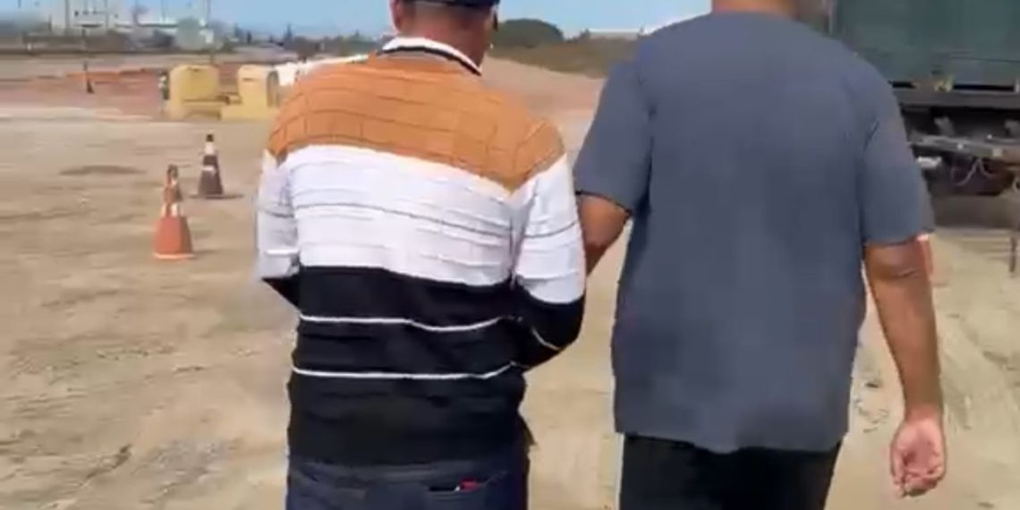 Condenado por homicídio é preso enquanto trabalhava no Porto do Açu
