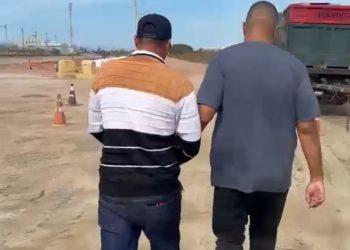 Condenado por homicídio é preso enquanto trabalhava no Porto do Açu