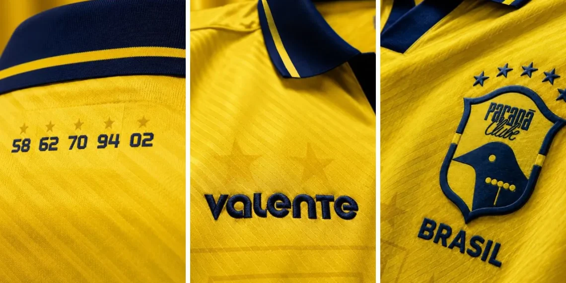 Paraná Clube lança camisa comemorativa para a Copa do Mundo