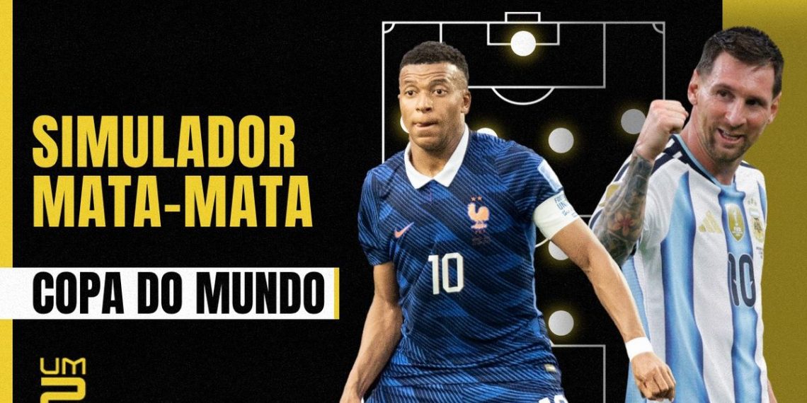 Quais os jogos do mata-mata da Copa do Mundo? Simule os confrontos com o chaveamento atualizado