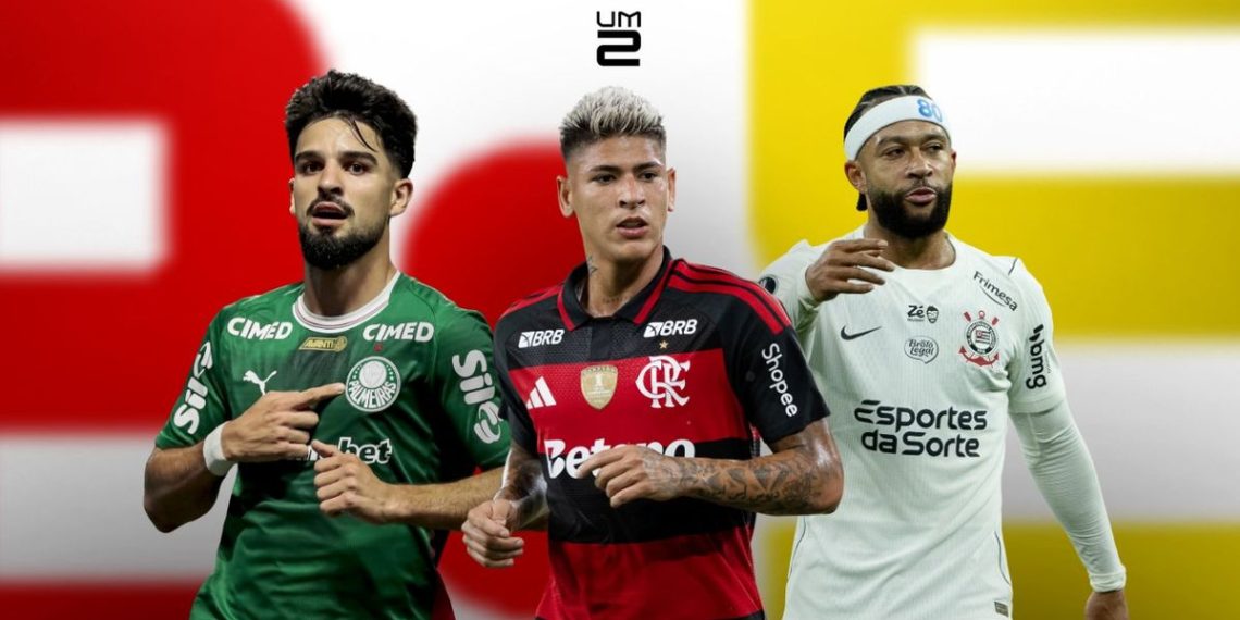 Flamengo e Palmeiras lideram ranking de clubes do Brasileirão com mais convocados