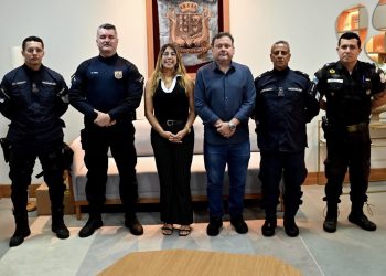 Carla Caputi reforça parceria com a Polícia Militar para ampliar ações de segurança em SJB