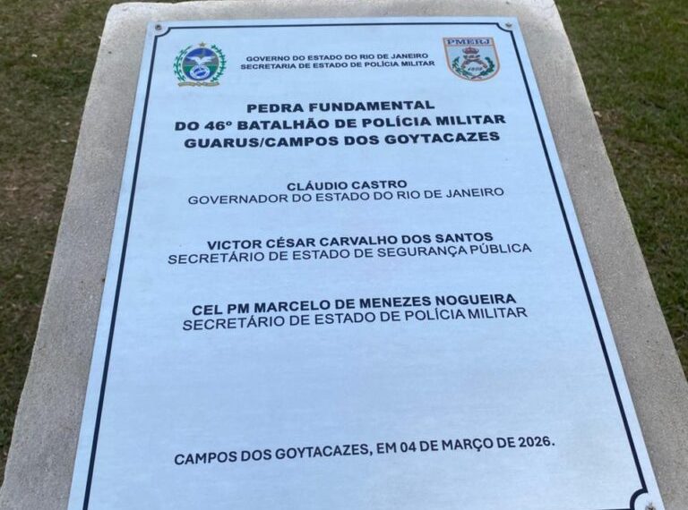 E o Batalhão de Guarus? Saiba em que ponto anda o projeto