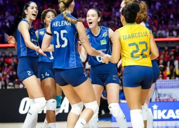Liga das Nações: seleção feminina pega Japão na quarta em 1º mata-mata