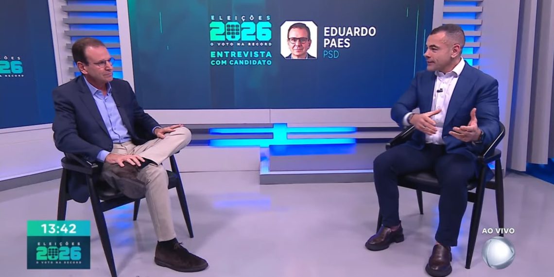 Eduardo Paes diz que não depende de futuro presidente e afirma que vai resolver crise no estado