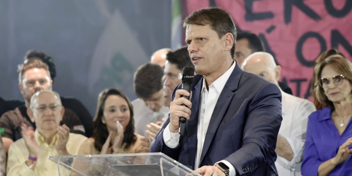 Republicanos lança candidatura de Tarcísio ao governo de São Paulo