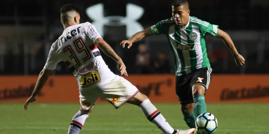 Terceiro melhor visitante, Coritiba tenta quebrar tabu de quase uma década contra o São Paulo