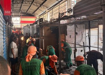 Vistoria do Corpo de Bombeiros constatou irregularidades nos sistemas preventivos de incêndio do Shopping Popular de Campos