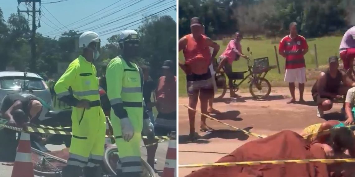 Ciclista morre após grave acidente na BR-101 em Campos