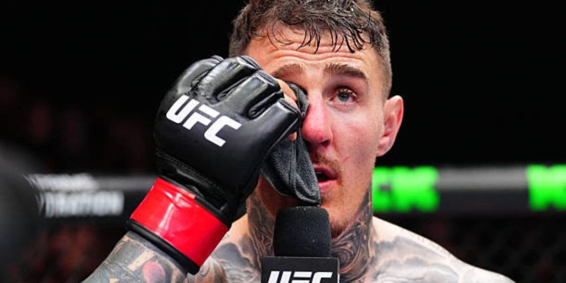 Após ultimato, Tom Aspinall vaga cinturão do UFC