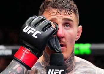 Após ultimato, Tom Aspinall vaga cinturão do UFC