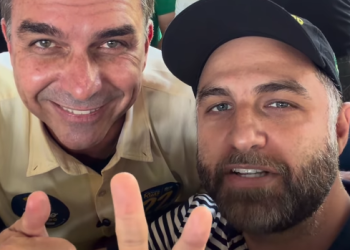 Ao lado de Wladimir, Flávio Bolsonaro promete derrubar veto de Lula a projeto do semiárido para o Norte e Noroeste