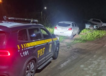PRF prende suspeitos durante tentativa de roubo a caixa-cofre de estabelecimento em Campos