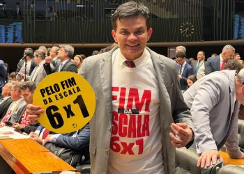 A menos de 24 horas da eleição, Dimas Gadelha reforça defesa do fim da escala 6×1