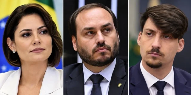Michelle, Carlos e Jair Renan vencem nas urnas e ampliam força política da família Bolsonaro