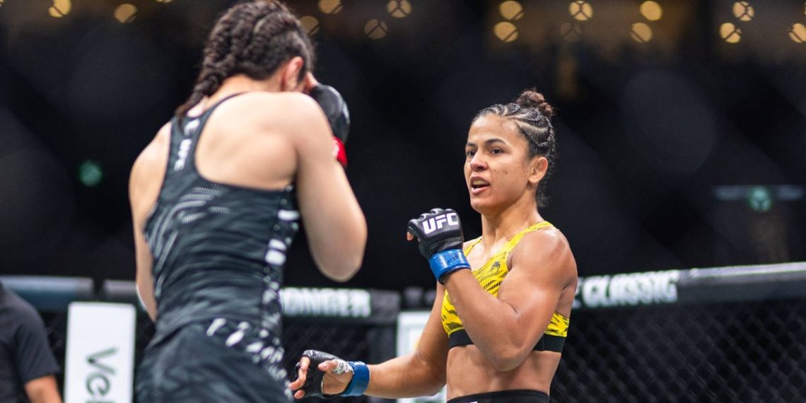 Rival de brasileira responde críticas antes de disputa de cinturão do UFC 332: “Vamos calar a boca deles”
