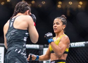 Rival de brasileira responde críticas antes de disputa de cinturão do UFC 332: “Vamos calar a boca deles”